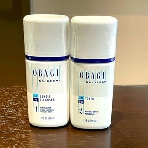 Obagi Nu-Derm Gentle Cleanser + Toner Duo